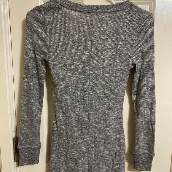 NWT Aeropostale Half Button Front Lounge Romper - Picture 7 of 8